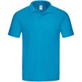 Heren Poloshirt Original Fruit of the Loom 63-050-0 azure 